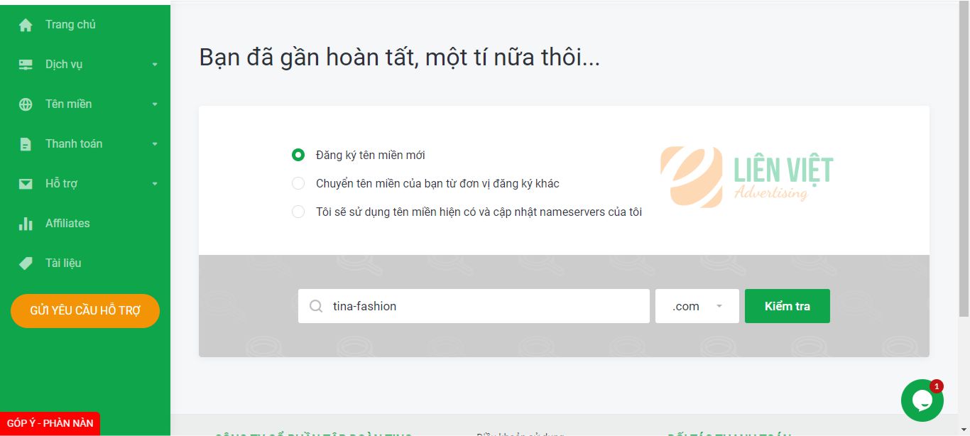 hướng dẫn mua tên miền giá rẻ