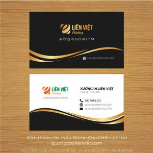 mẫu name Card đẹp